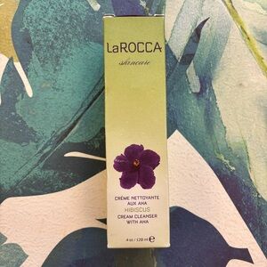 LA ROCCA Hibiscus Cream Cleanser AHA Vegan Paraben-Free Cruelty-Free Skincare